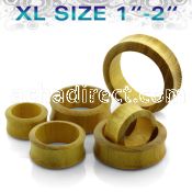 dpwjxl xl size jack fruit wood double flare flesh tunnel