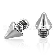 icn2 2mm cone 316l steel dermal anchor top for base plate