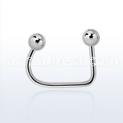 lsb5 surgical steel vertical labret 1 6mm 4mm ball