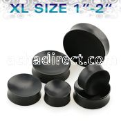 pwkkxl xl size areng wood concave double flare plug