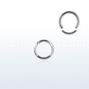 seg18 polished 316l steel segment ring diameter 6mm to 10mm
