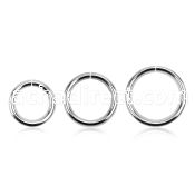 sel14 high polished 316l steel seamless ring diamter 8 14mm