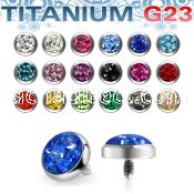 tafr5c titanium g23 dermal top part with ferido for base plate