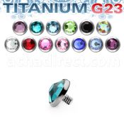 tajf4 titanium g23 dermal top part w crystal for base plate