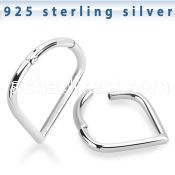 vsgha16 925 sterling silver hinged segment ring drop