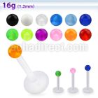 albuvb25 bioflex labret w a 2.5mm ball