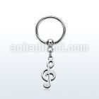 bcrs709 316l steel bcr 1.2mm w a musical note