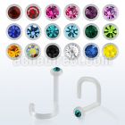 binswc bio flex nose screw with round 1 5mm round crystal