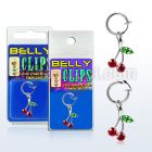 blcp2 fake belly clip with cherry dangle in blister pack