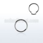 blk221b bulk of 50 pcs of 1 2mm surgical steel segment rings