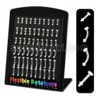 brfr flexible acrylic retainer for tongue lip belly eyebrow