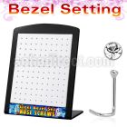 brs102 display w 316 steel nose screws w 2mm bezel set crystals