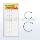 dnsm118 box w 925 silver fake nose clips