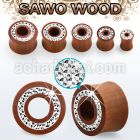 dspmfr sawo wood flesh tunnel w ferido multi crystal front