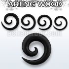 ipar areng wood spiral coil taper size 3mm 12mm