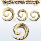 iptm tamarind wood spiral coil taper