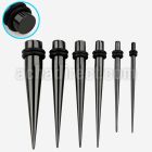 nltpgx pvd 316l steel taper w double o ring