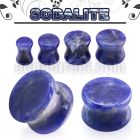 pgsss sodalite stone double flare plug