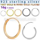 pho pair of silver hoop earrings size thickness 1 2mm