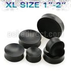 pwkkxl xl size areng wood concave double flare plug