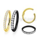 sgshb10t anodized steel hinged segment ring 14g outward cnc