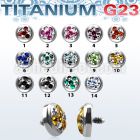 tafr5d 5mm titanium g23 dermal anchor w clear ferido