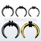 tpsp pvd 316l steel septum pincher with double o rings