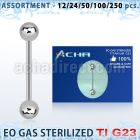 ublk477 sterilized titanium g23 tongue with 6mm balls