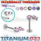 ulbin20xb titanium labret cz descending curve right internal