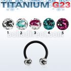 utcbfr5c black titanium cbr w 5mm multicrystal zebra balls