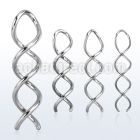 wrb steel wire twist taper size 16g to 10g