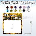 wsczm1 14kt white gold nose screw w a 1.5mm round cz stone