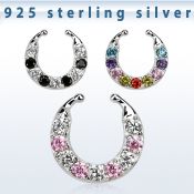 agsepz2x falso septum plata 925 1mm zirconia 2 5mm circular 12mm distribuidor mayorista