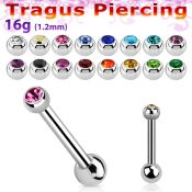bber57 piercing tragus para cartilago acero quirurgico bola joya bisel 2 5mm bola acero liso 3mm distribuidor