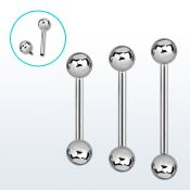 bbgin barbell lengua acero quirurgico bolas 6mm rosca interna distribuidor