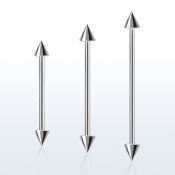 bbindcn barbell industrial acero quirurgico 316l conos 5mm al por mayor