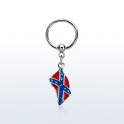 bcrs553 316l steel bcr 1.2mm w a confederate flag