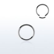 blk221b surtido piercings 50 aros segmento acero quirurgico venta