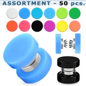 blk416 magnetic acrylic uv fake plug without rubber o ring