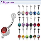 bn1cgh piercing ombligo acero quirurgico bola joya bisel 8mm bola acero liso 5mm gancho conectar s distribuidor