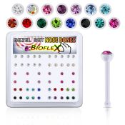 bxa33 box w 120 bio  flex nose bones w 2mm crystals