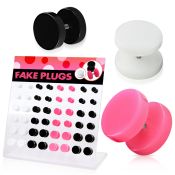 dacb79 board of acrylic fake plug without rubber o ring