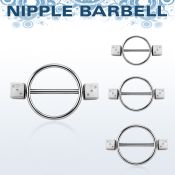 dinpe5 316l steel nipple shield w 2 5mm steel dices