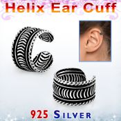 ehvcf5 piercing helix tipo ear cuff plata esterlina patron estilo antiguo mayorista