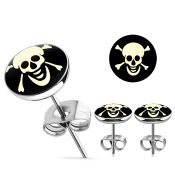 er272 stainless steel earring studs