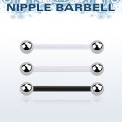 fbbnps bioflex barbell pezon bolas 4mm acero mayorista