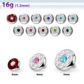 iafrb microdermal 5mm acero 316l multi cristal ferido rosca interna base microdermal 2mm 2 5mm al por mayor