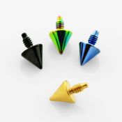 itcn3 microdermal acero 316l anodizado cono 3mm rosca interna base microdermal 2mm 2 5mm mayorista