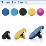 ite microdermal acero 316l anodizado disco plano rosca interna base microdermal 2mm 2 5mm distribuidor mayorista