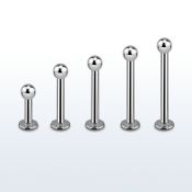 lbb3g labret acero quirurgico bola 3mm distribuidor